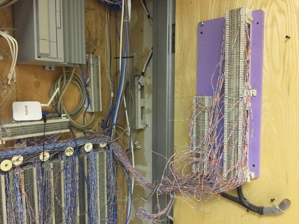 Copper Telephone Wire Chaos