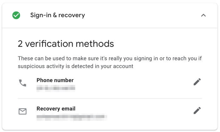Google Account Sign-in & Recovery