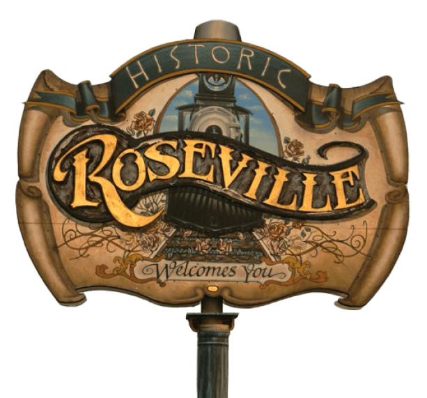 Roseville Welcome Sign